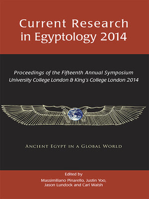 cover image of Current Research in Egyptology 2014